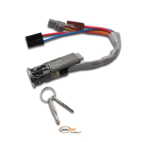 سوئیچ استارت تکی پژو 405 با کلید تاشو ضامن دار