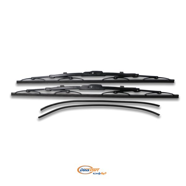 تیغه برف پاک کن 22-22 اینچ پژو 405 و پارس (با آبپاش)