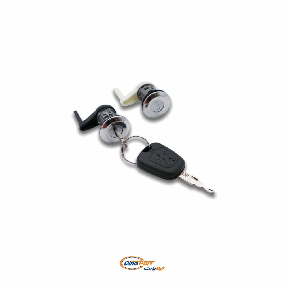 قفل دربهای جانبی پژو 206(سوئیچ دوگانه)