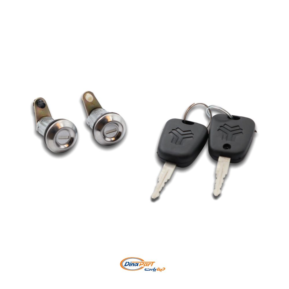 قفل دربهای جانبی پراید(سوئیچ دوگانه)