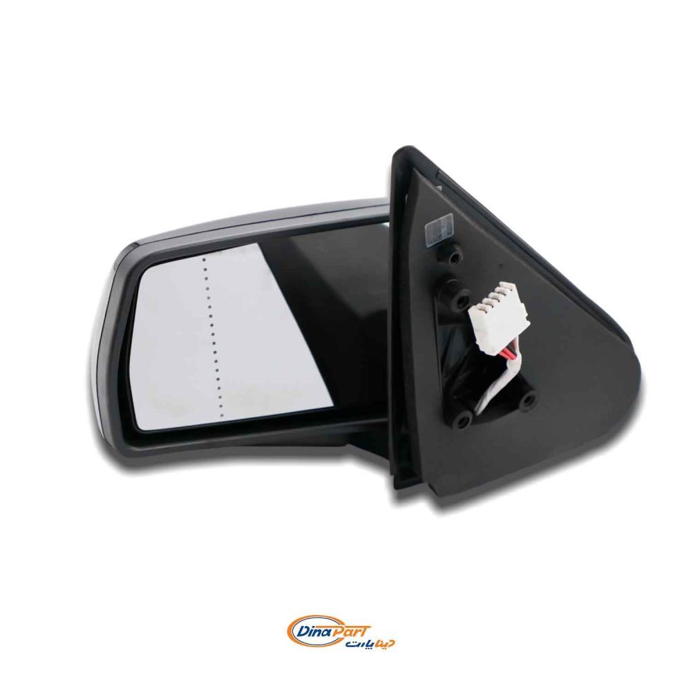 آیینه کامل برقی(یک تکه)چپ سمند