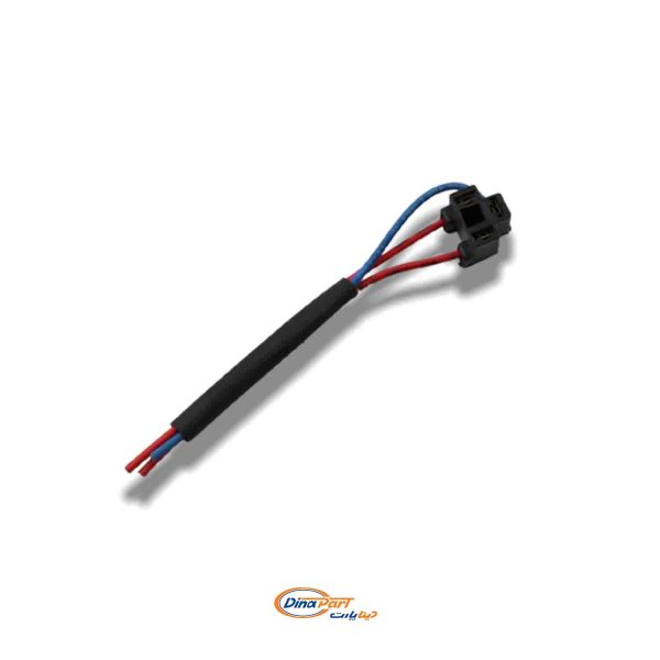 سوکت پرچمی چراغ جلو پراید و پژو و سمند