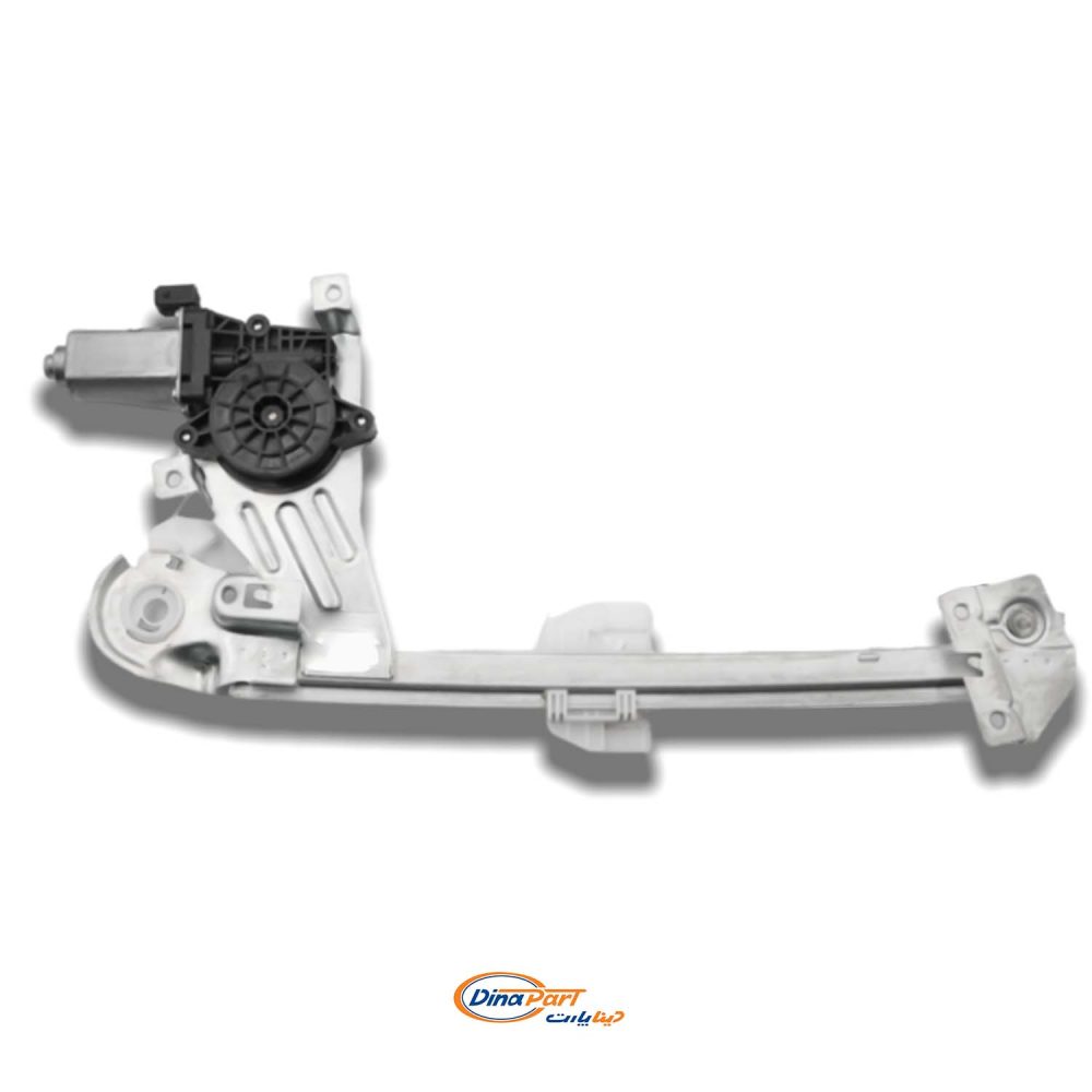 مجموعه کامل شیشه بالابر عقب سمت راست شاگرد پژو 206 IREMCO