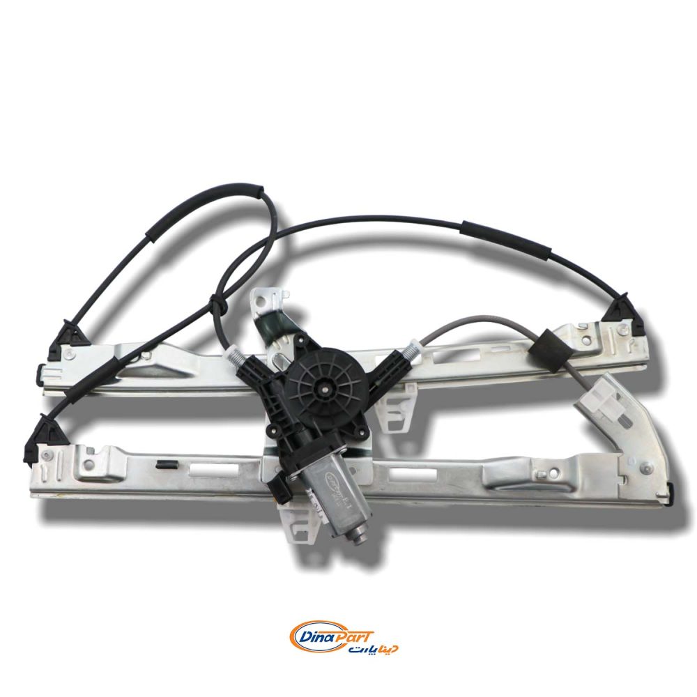 مجموعه کامل شیشه بالابر سمت شاگرد پژو 206 طرح جدید IREMCO